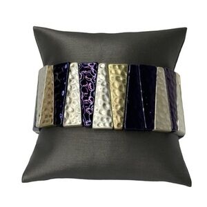 Hammered Stretch Fashion Bracelet